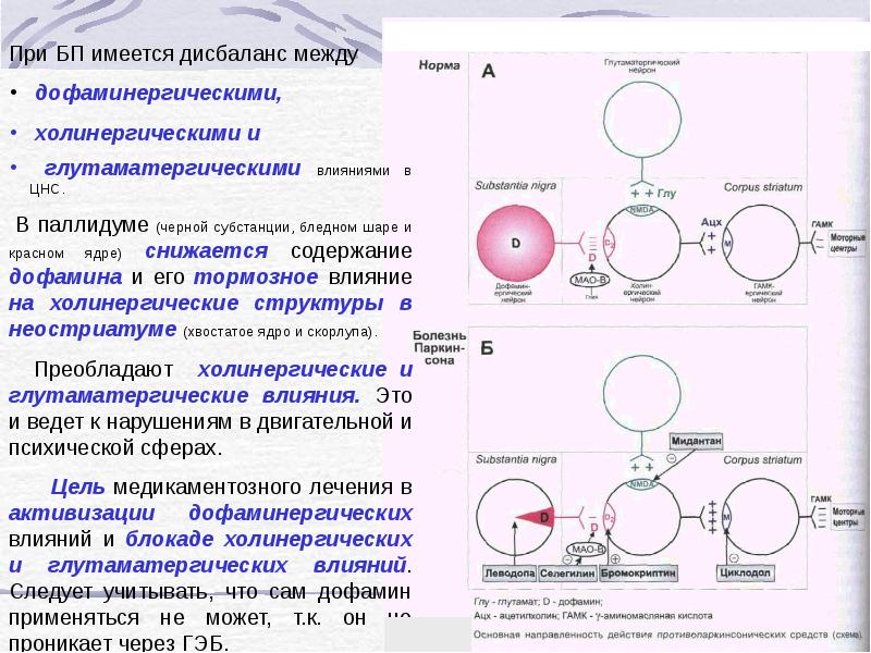 Противопаркинсонические средства презентация