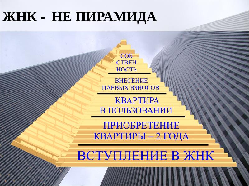 ЖНК - НЕ ПИРАМИДА