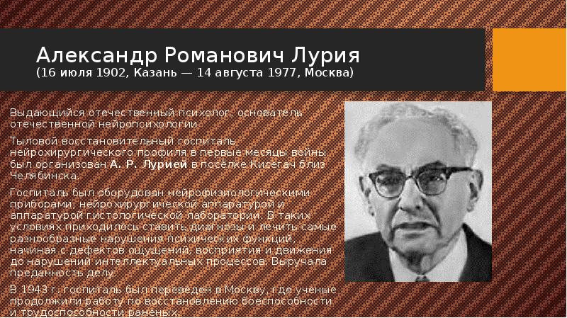 лурия александр романович.