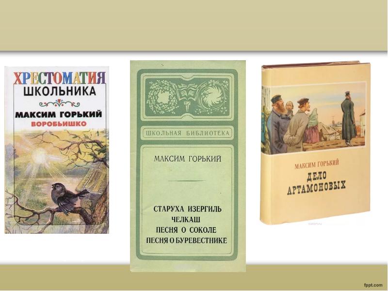 Горький о книгах презентация 4 класс