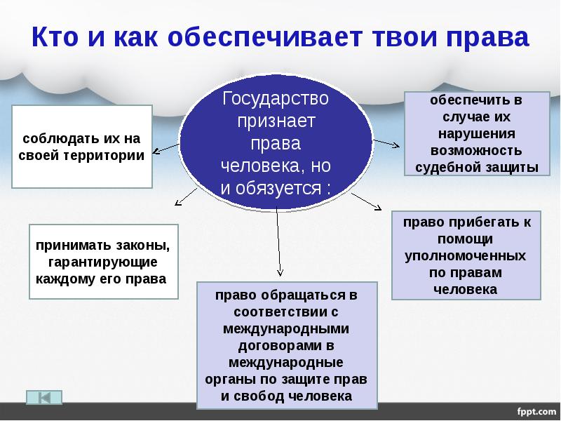 Презентация права человека 7 класс обществознание