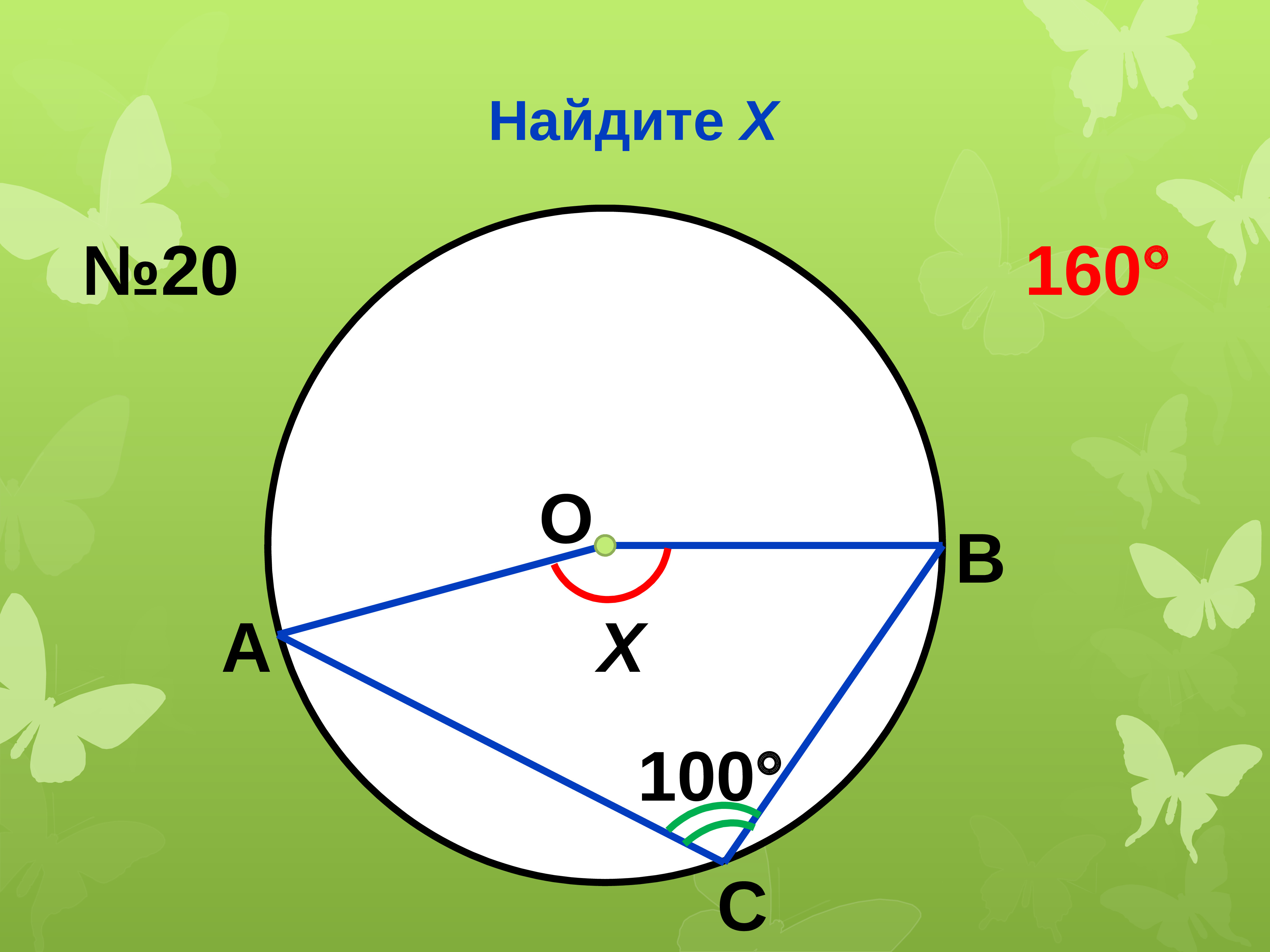 Угол х. Найдите х в окружности. Вписанные углы в окружность 8 класс. Найти x в окружности. Найдите х Центральный и вписанный.