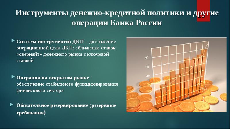 Кредитно денежная политика презентация