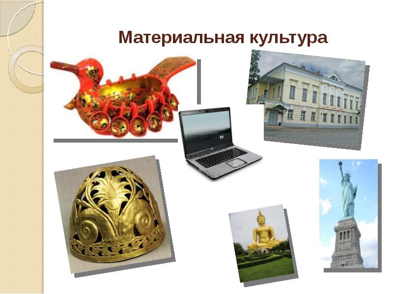 Материальная культура Материальная культура