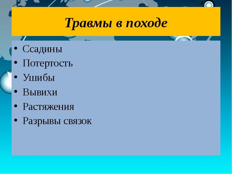 Закрытые повреждения ушибы вывихи растяжения
