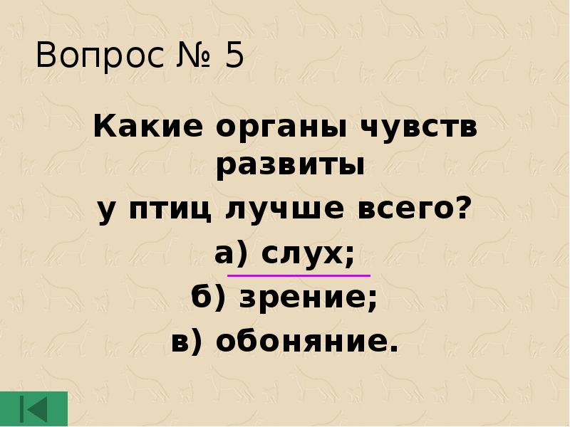 Какие органы чувств развиты лучше