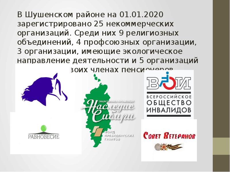 Организации зарегистрированные в 2020 году. Шушенский район логотип.