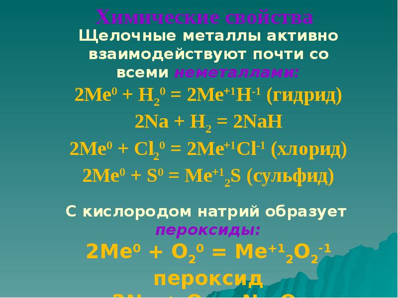 Щелочные металлы получают