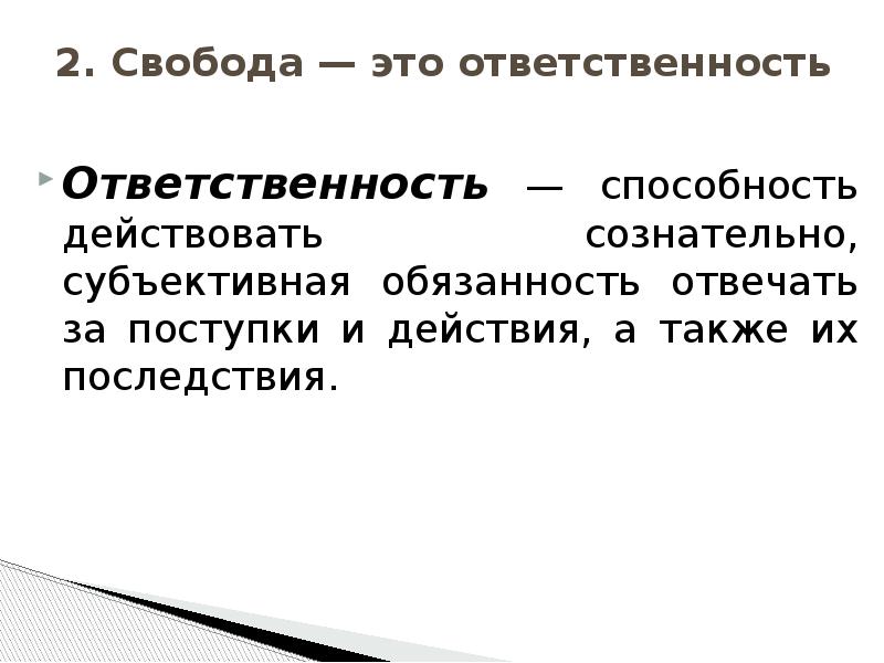 Субъективная обязанность это мера