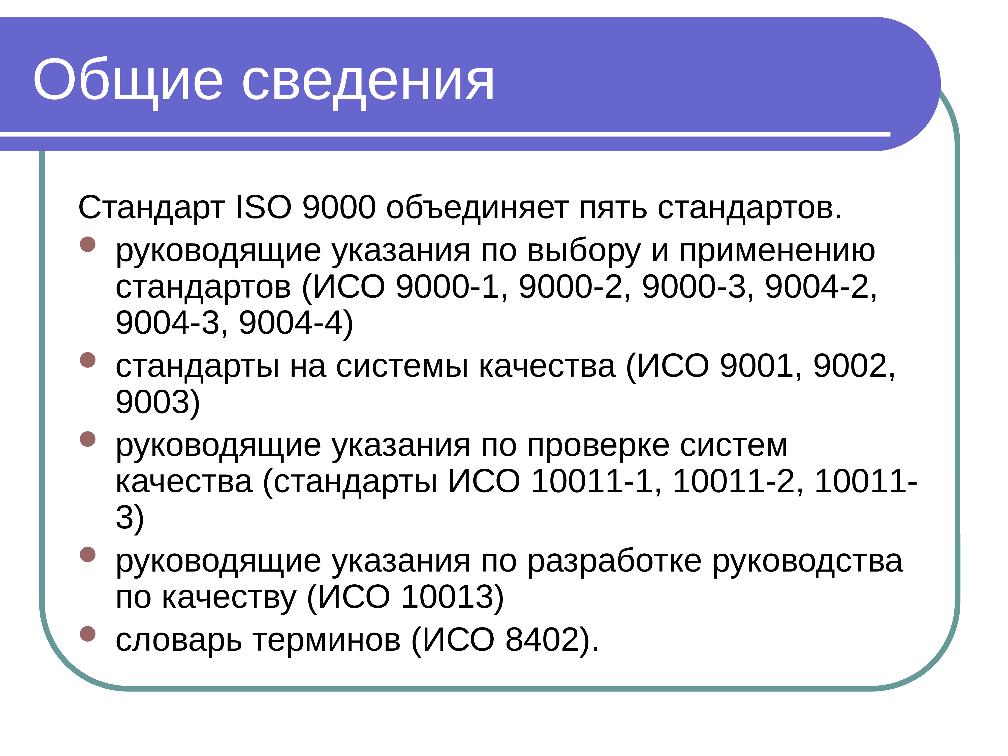 Iso 9000 презентация