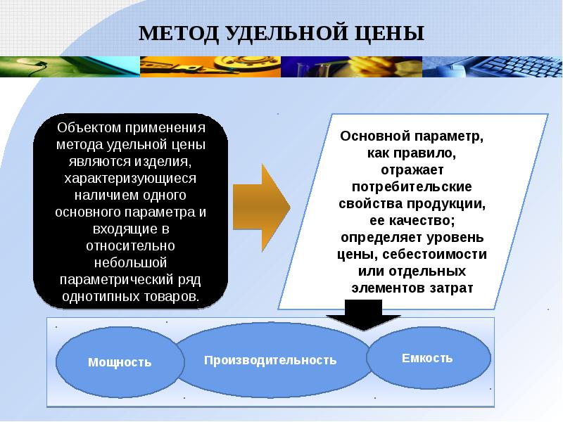 Метод параметрической оценки стоимости проекта