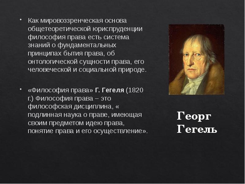 Философия гегеля презентация