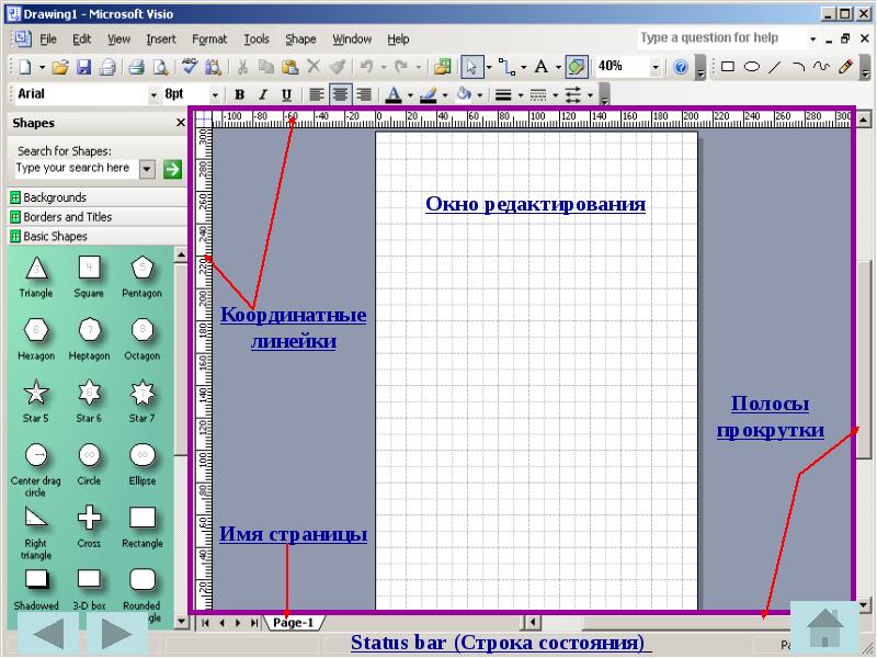 Visio структура