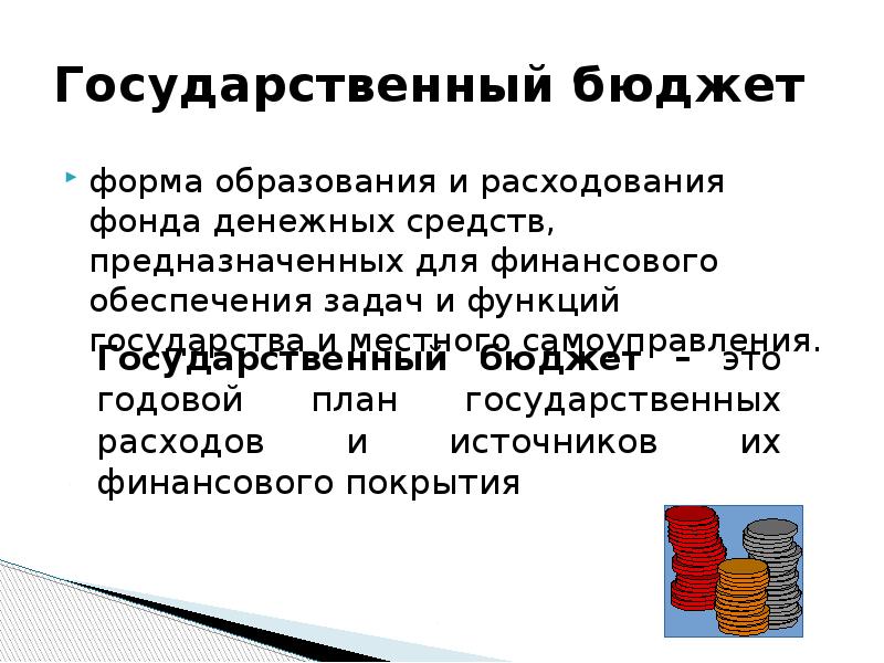 Государственный бюджет является каким финансовым планом