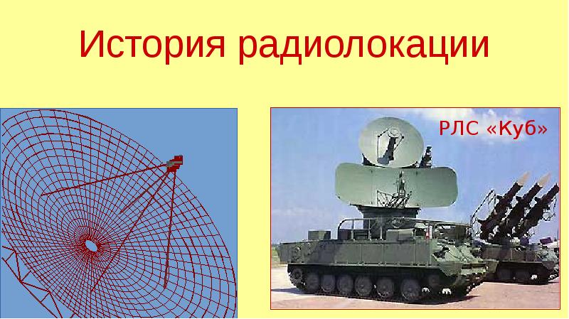 Радиолокация без формул но с картинками