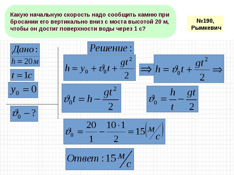 Скорость свободного падения равна