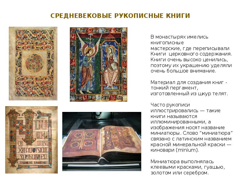 История рукописной книги