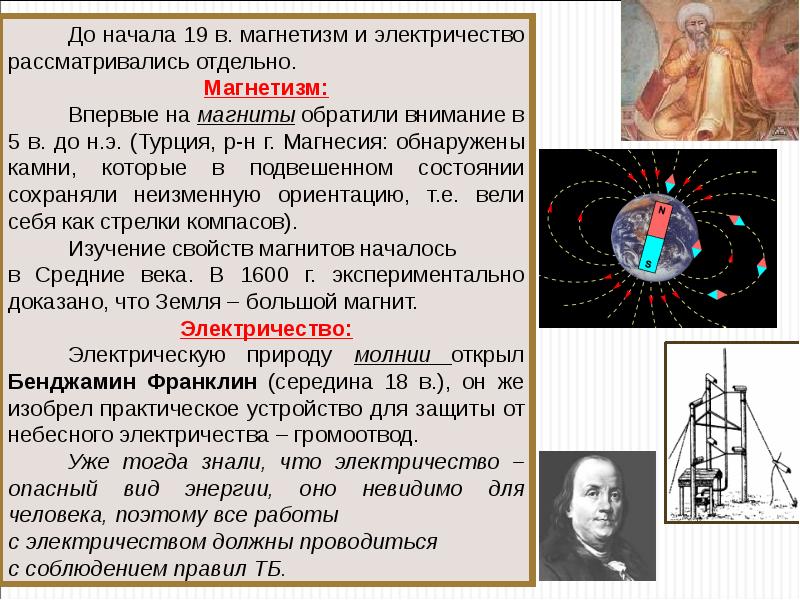 Презентация по теме электромагнетизм