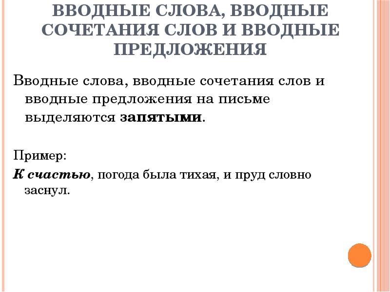 Сложное предложение осложнено вводным словом