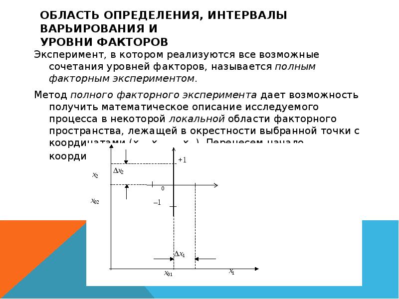 Определенный интервал. Интервал варьирования факторов. Уровни факторов и интервалы варьирования. Уровни факторов эксперимента. Как определить интервал варьирования фактора для эксперимента.