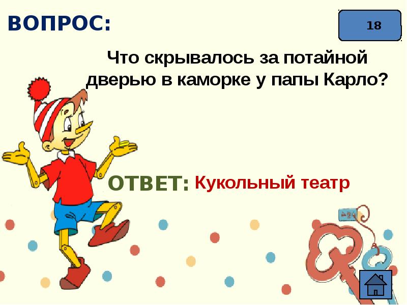 Презентация буратино золотой ключик