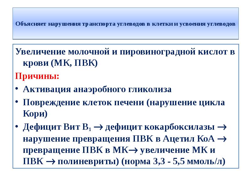 Нарушения цикла форум. Нарушение усвоения углеводов. Транспорт углеводов в клетки. Патогенез нарушения промежуточного обмена углеводов.