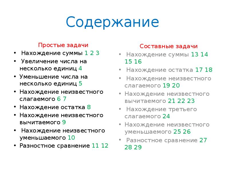 Задачи на нахождение суммы 1 класс презентация