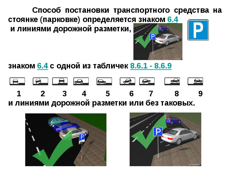 Презентация остановка и стоянка транспортных средств