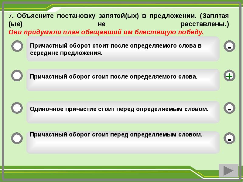 Обособление причастных оборотов презентация