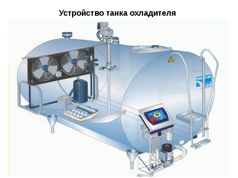 Охладитель молока том 2а схема