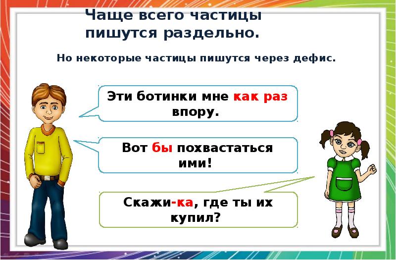 Урок русского языка правописание частиц