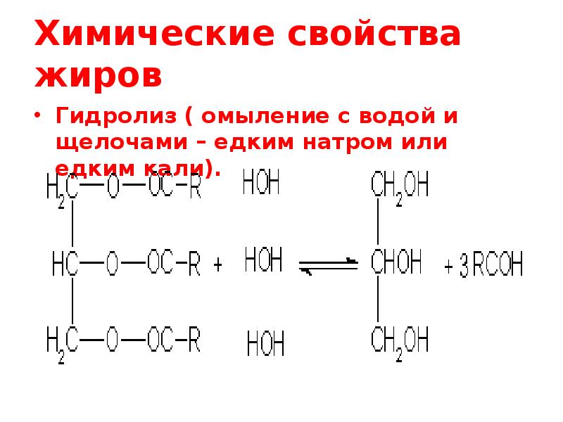 Жиры мыла презентация 10 класс