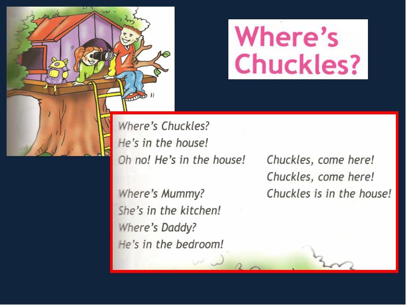 Look there s chuckles in the tree. Where's chuckles 2 класс. Where chuckles 2 класс. Spotlight 2 класс where's chuckles. Where is chuckles презентация.