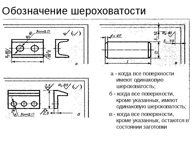 Обработка на чертеже