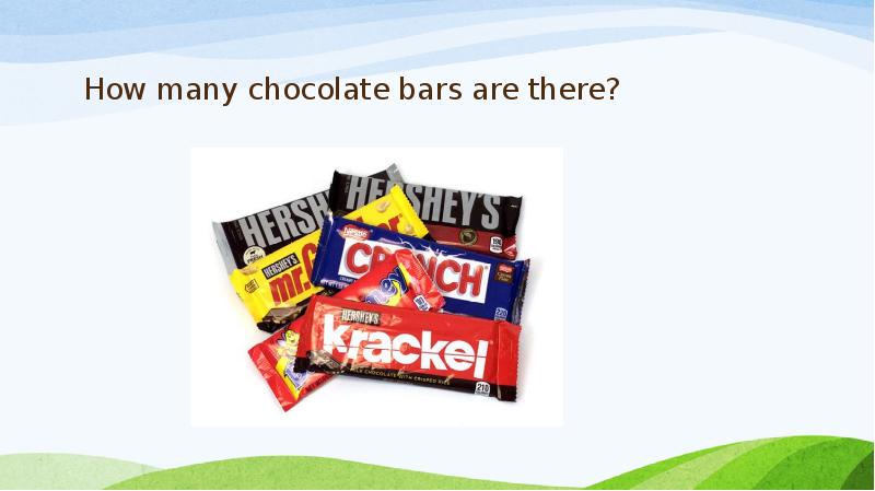 How many chocolate bars are there?