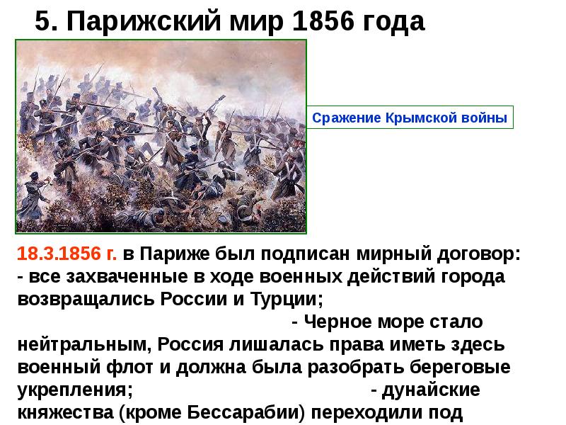 В результате каких событий крым был включен. Конец Крымской войны 1853-1856. Главные сражения Крымской войны 1853-1856. 3 Этапа Крымской войны 1853-1856.