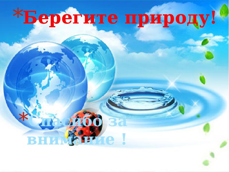 Спасибо за внимание берегите природу картинки для презентации