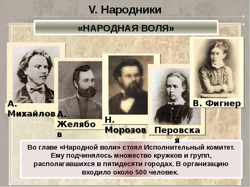 Презентация на тему ученые и писатели конца 19 века сторонники народнических и либеральных идей