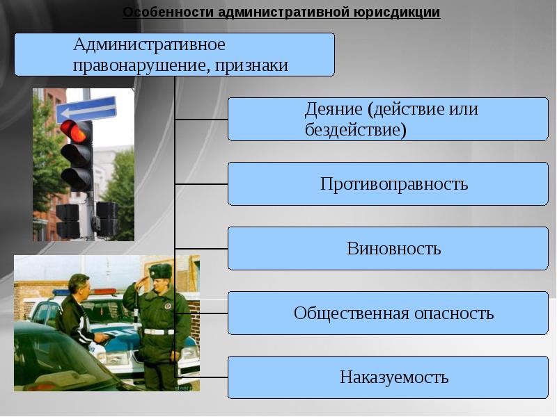 План особенности административного права