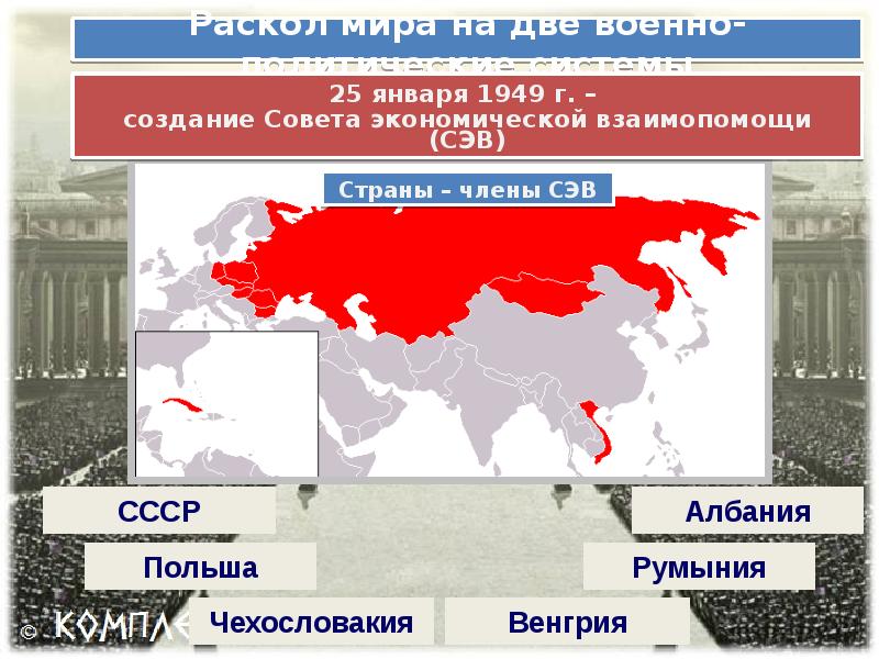 Послевоенное мирное урегулирование в европе