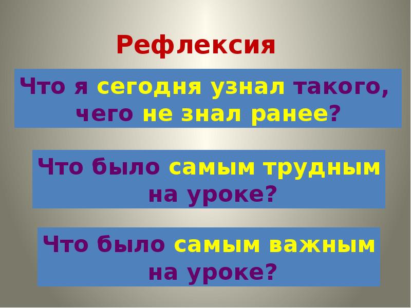 Рефлексия