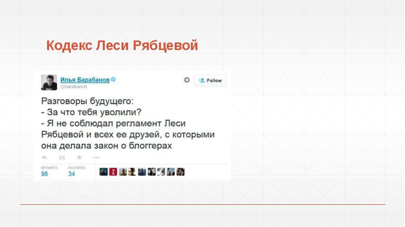 Кодекс Леси Рябцевой Кодекс Леси Рябцевой