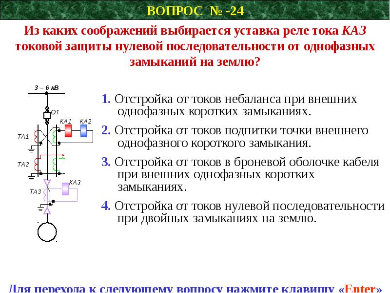 Защита от короткого замыкания презентация