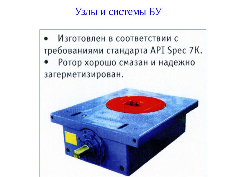 Узлы и системы БУ