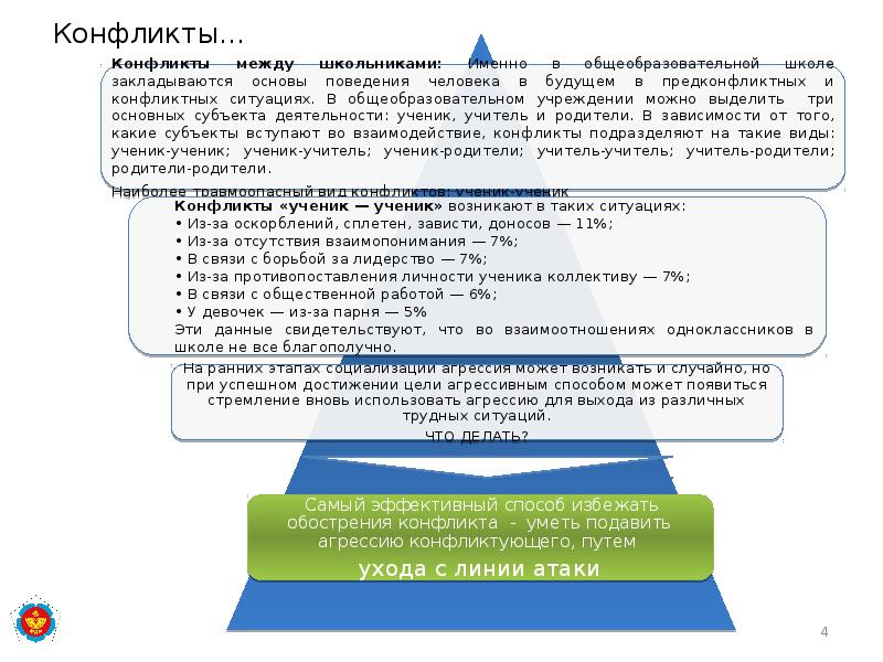 Конфликты… Конфликты…