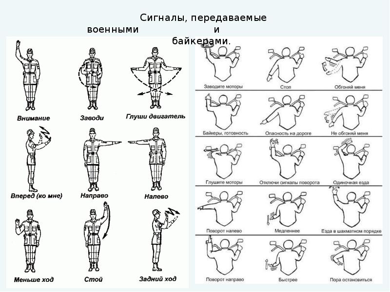 Сигналы и команды подаваемые в боевой обстановке план конспект