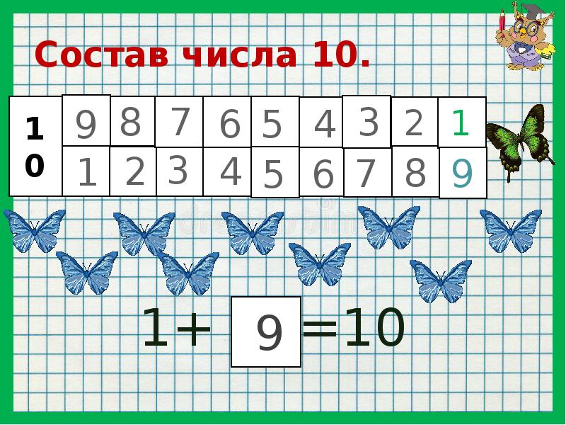 Состав числа 10 презентация