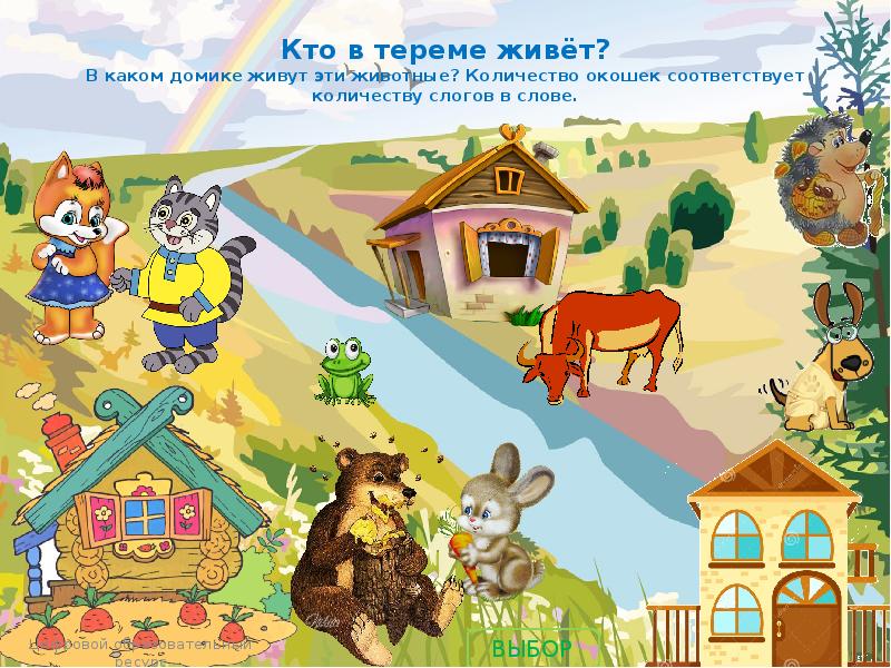 Деревня конспект. Кто в домике живет?. Ктов каком доике живет. Игра кто в каком домике живет. Д/И «кто в домике живет?».