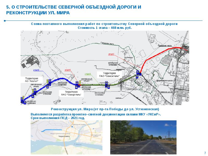 Проект объездной дороги