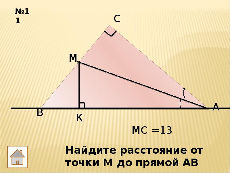 Найдите расстояние от точки м 3. Найдите расстояние от точки м до прямой АВ. Расстояние от точки до прямой на готовых чертежах. Найти расстояние от точки с до прямой АВ. Расстояние от точки до прямой задачи на готовых чертежах.